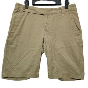 The North Face Womens Khaki Cotton Chino Shorts Size‎ 6 Regular AV2J Tan Hiking